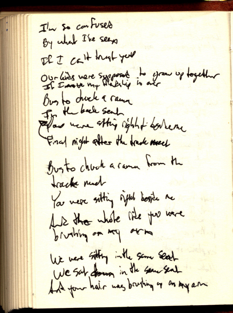 Nightlight Lyrics Sheet 2a